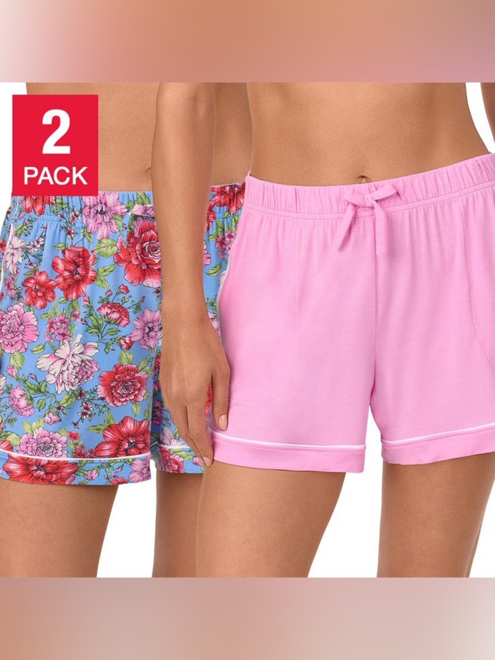 Room Service Women's Lounge Short, 2-pack